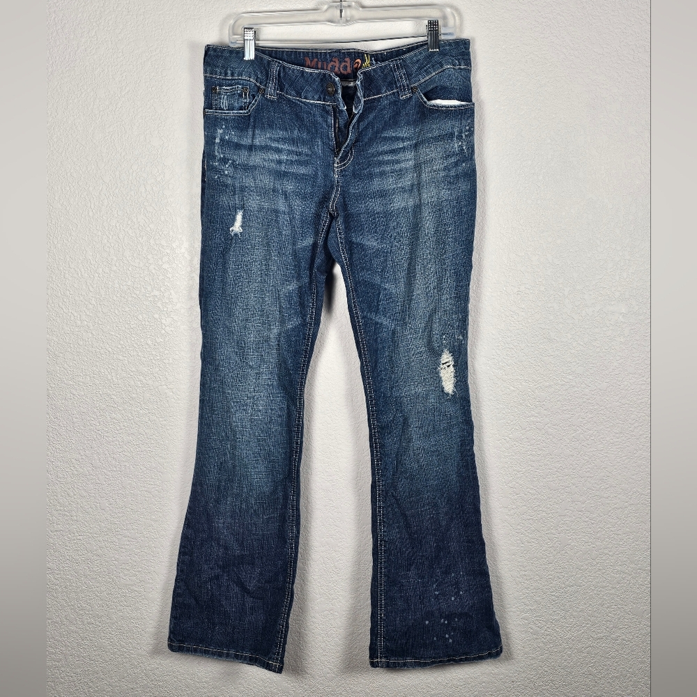 Vtg Y2k Mudd Jeans Boot Cut Womens Size 15